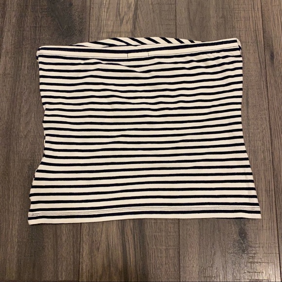 Jacob Vintage Stretchy Striped Tube Top - Picture 2 of 5